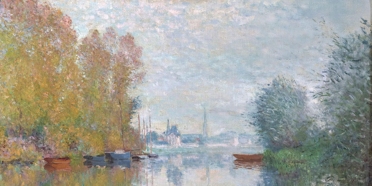 Claude Monet, Autumn on the Seine, Argenteuil, 1873