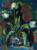 Charles Sheeler - White Tulips, 1912