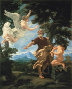 Il Baciccio (Giovanni Battista Gaulli) - Abraham's Sacrifice of Isaac, ca. 1700