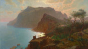 William Stanley Haseltine - The Sea from Capri, 1875