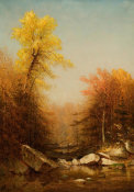 Sanford Robinson Gifford - October in the Catskills, 1879