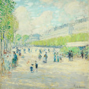 Frederick Childe Hassam - Tuileries Gardens, ca. 1897