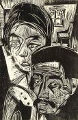 Ernst Ludwig Kirchner - Heads, early twentieth century