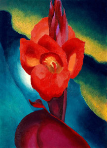 Georgia O'Keeffe - Red Canna, 1919