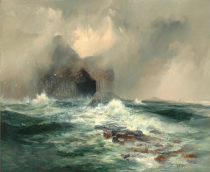 Thomas Moran - Fingal's Cave, Island of Staffa, Scotland, 1884-1885