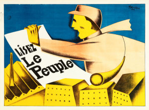 F. Kersters - Lisez Le Peuple, ca. 1925-1930