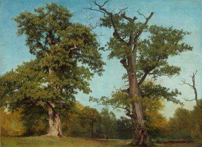 Albert Bierstadt - Pioneers of the Woods, California, ca. 1863