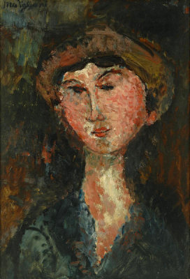 Amedeo Modigliani - Portrait de Beatrice Hastings, 1914